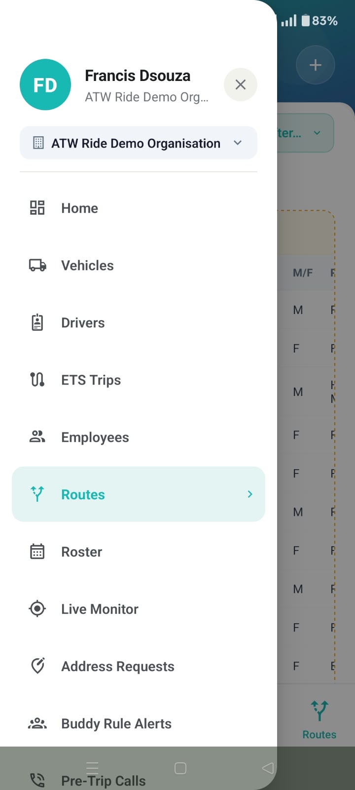 Driver App - Navigation & Trip Execution
